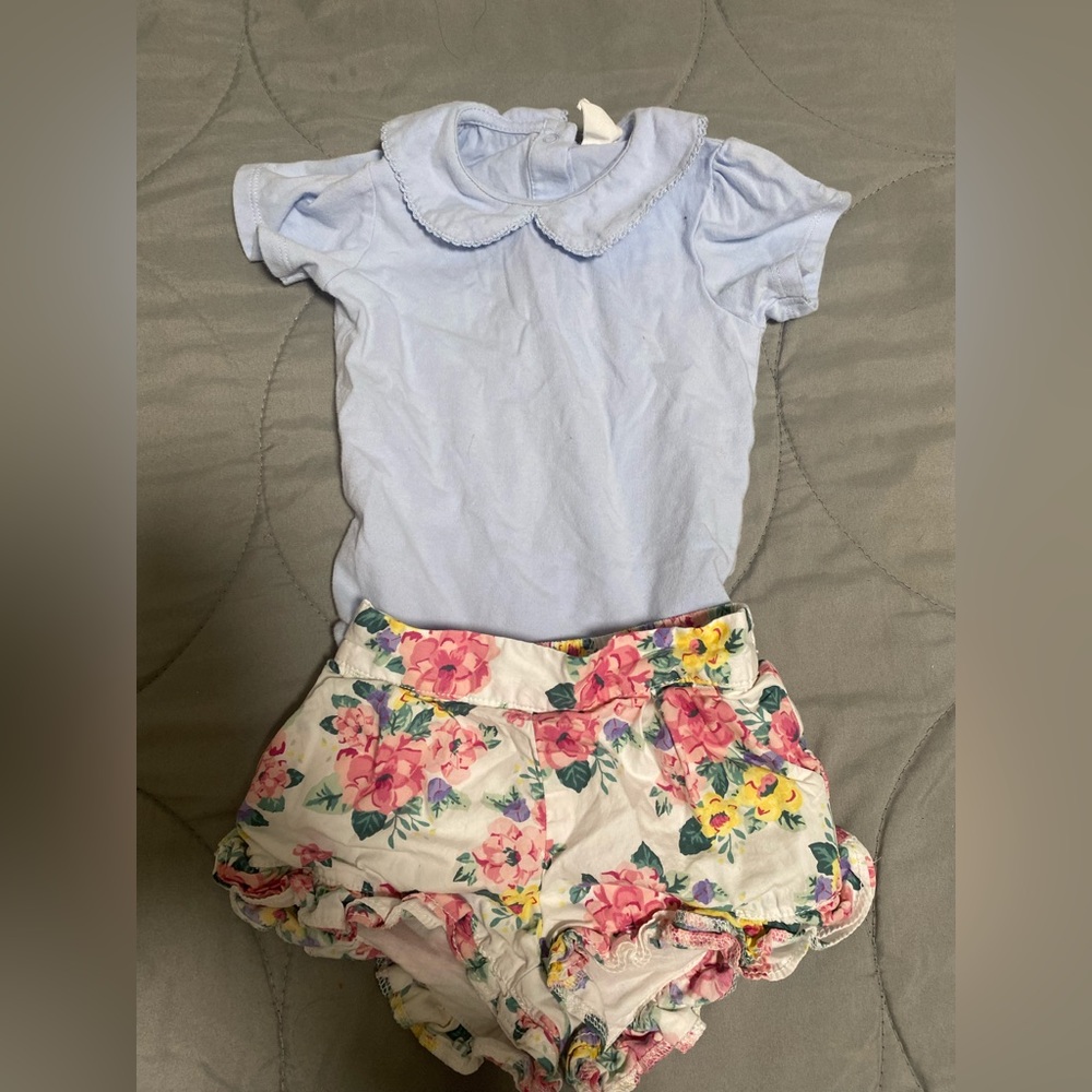 12/18 months short Janie and jack bodysuit H&M 18 months